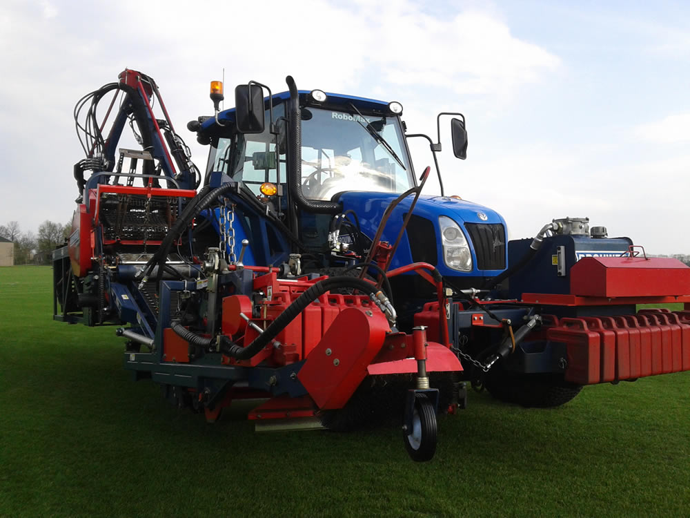 Robomax turf harvester Turf machinery for sale
