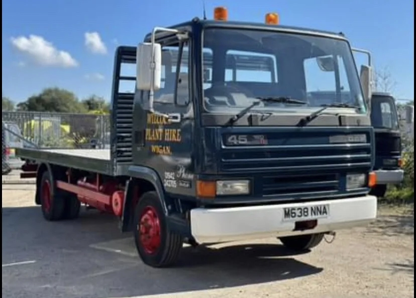 LEYLAND DAF FLATBED WITH WINCH 7.5 TONNE for sale