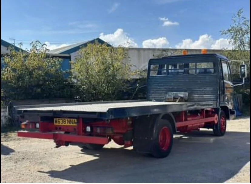 LEYLAND DAF FLATBED WITH WINCH 7.5 TONNE for sale