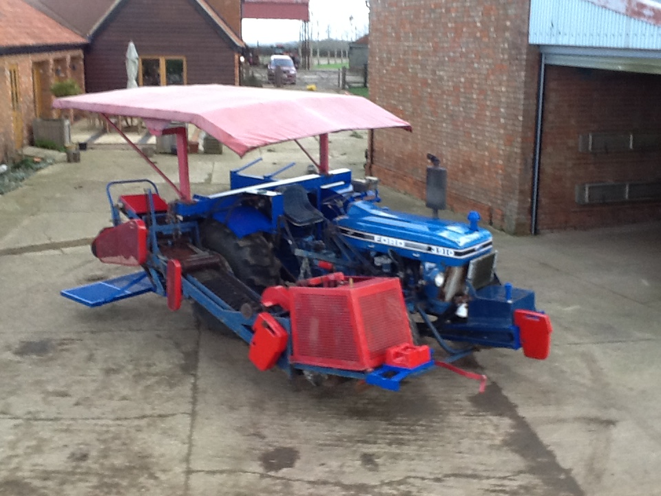 Turf harvester Brouwer ford 3910 NOW SOLD Turf machinery for sale